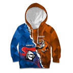 Personalised Knights and Tigers Kid Hoodie Dynamic Sporty Version