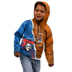 Personalised Knights and Tigers Kid Hoodie Dynamic Sporty Version
