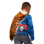 Personalised Knights and Tigers Kid Hoodie Dynamic Sporty Version
