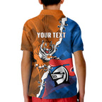 Personalised Knights and Tigers Kid Polo Shirt Dynamic Sporty Version