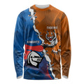 Personalised Knights and Tigers Long Sleeve Shirt Dynamic Sporty Version