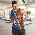 Personalised Knights and Tigers Men Tank Top Dynamic Sporty Version