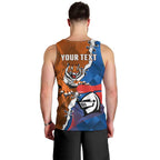 Personalised Knights and Tigers Men Tank Top Dynamic Sporty Version