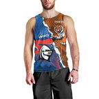 Personalised Knights and Tigers Men Tank Top Dynamic Sporty Version