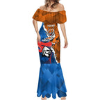 Personalised Knights and Tigers Mermaid Dress Dynamic Sporty Version