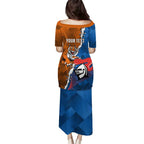 Personalised Knights and Tigers Puletasi Dynamic Sporty Version