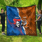 Knights and Tigers Quilt Dynamic Sporty Version