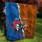 Knights and Tigers Quilt Dynamic Sporty Version