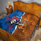 Knights and Tigers Quilt Dynamic Sporty Version
