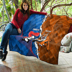 Knights and Tigers Quilt Dynamic Sporty Version