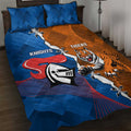 Knights and Tigers Quilt Bed Set Dynamic Sporty Version