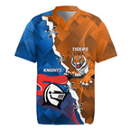 Personalised Knights and Tigers Rugby Jersey Dynamic Sporty Version