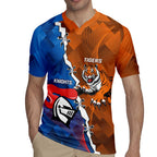 Personalised Knights and Tigers Rugby Jersey Dynamic Sporty Version
