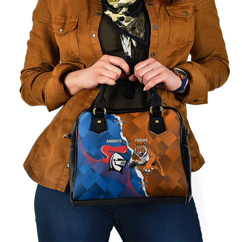 Knights and Tigers Shoulder Handbag Dynamic Sporty Version