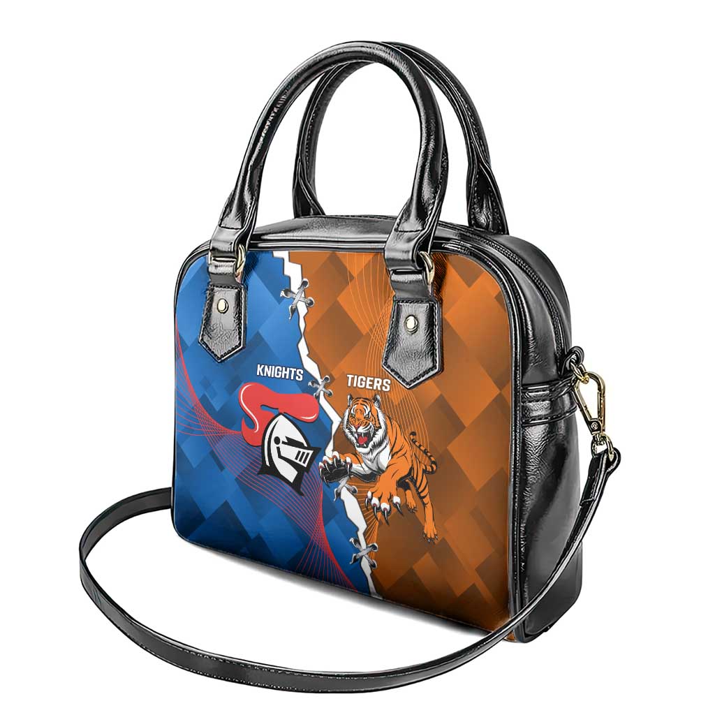Knights and Tigers Shoulder Handbag Dynamic Sporty Version