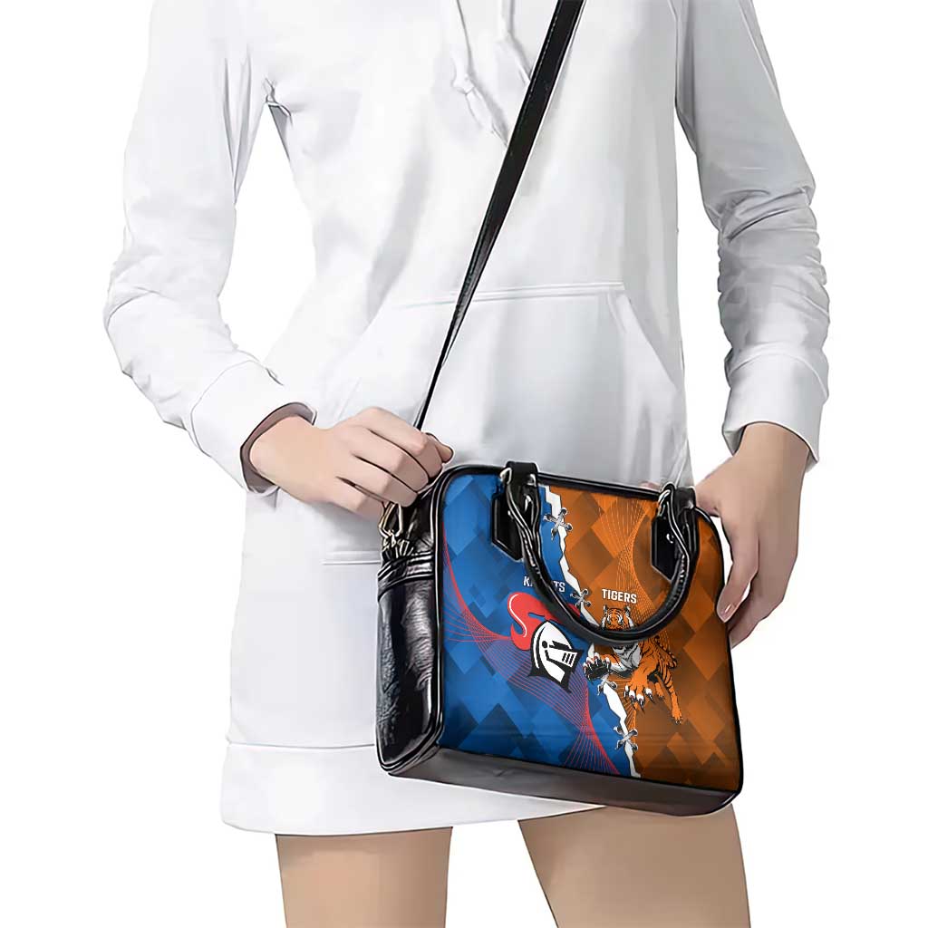 Knights and Tigers Shoulder Handbag Dynamic Sporty Version