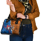 Knights and Tigers Shoulder Handbag Dynamic Sporty Version