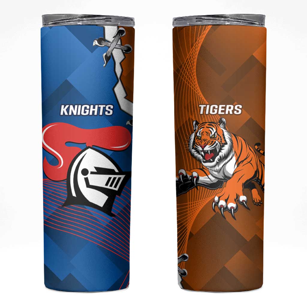 Knights and Tigers Skinny Tumbler Dynamic Sporty Version