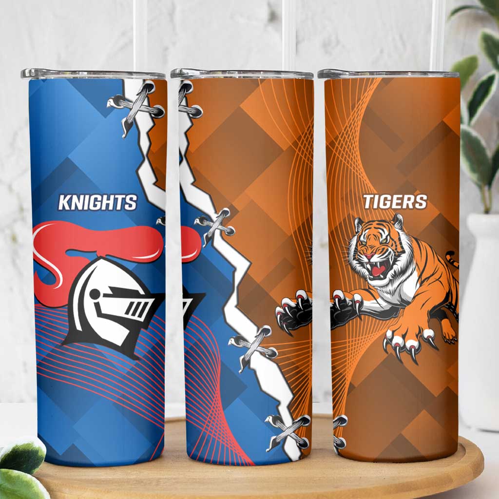 Knights and Tigers Skinny Tumbler Dynamic Sporty Version