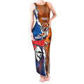 Personalised Knights and Tigers Tank Maxi Dress Dynamic Sporty Version