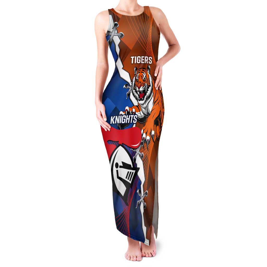 Personalised Knights and Tigers Tank Maxi Dress Dynamic Sporty Version
