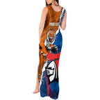 Personalised Knights and Tigers Tank Maxi Dress Dynamic Sporty Version