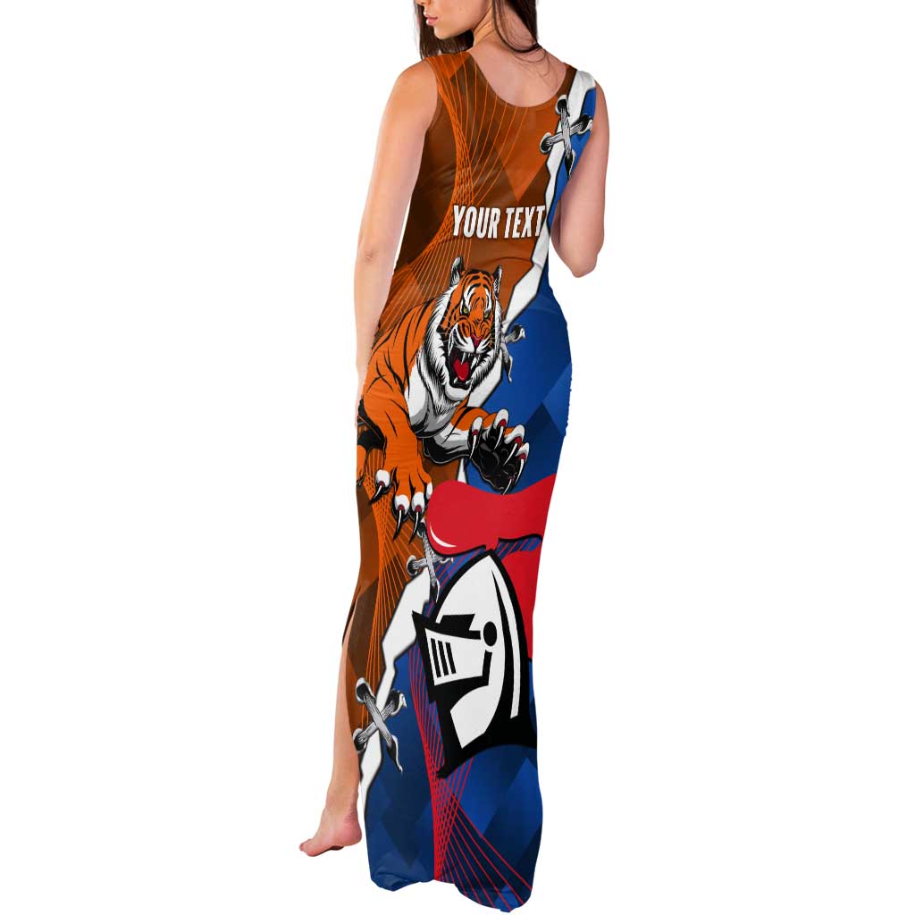 Personalised Knights and Tigers Tank Maxi Dress Dynamic Sporty Version