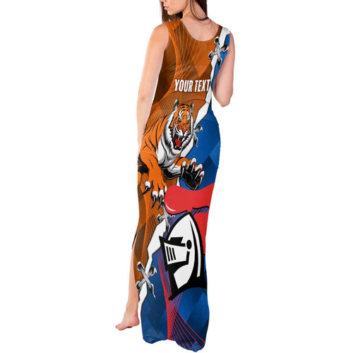 Personalised Knights and Tigers Tank Maxi Dress Dynamic Sporty Version