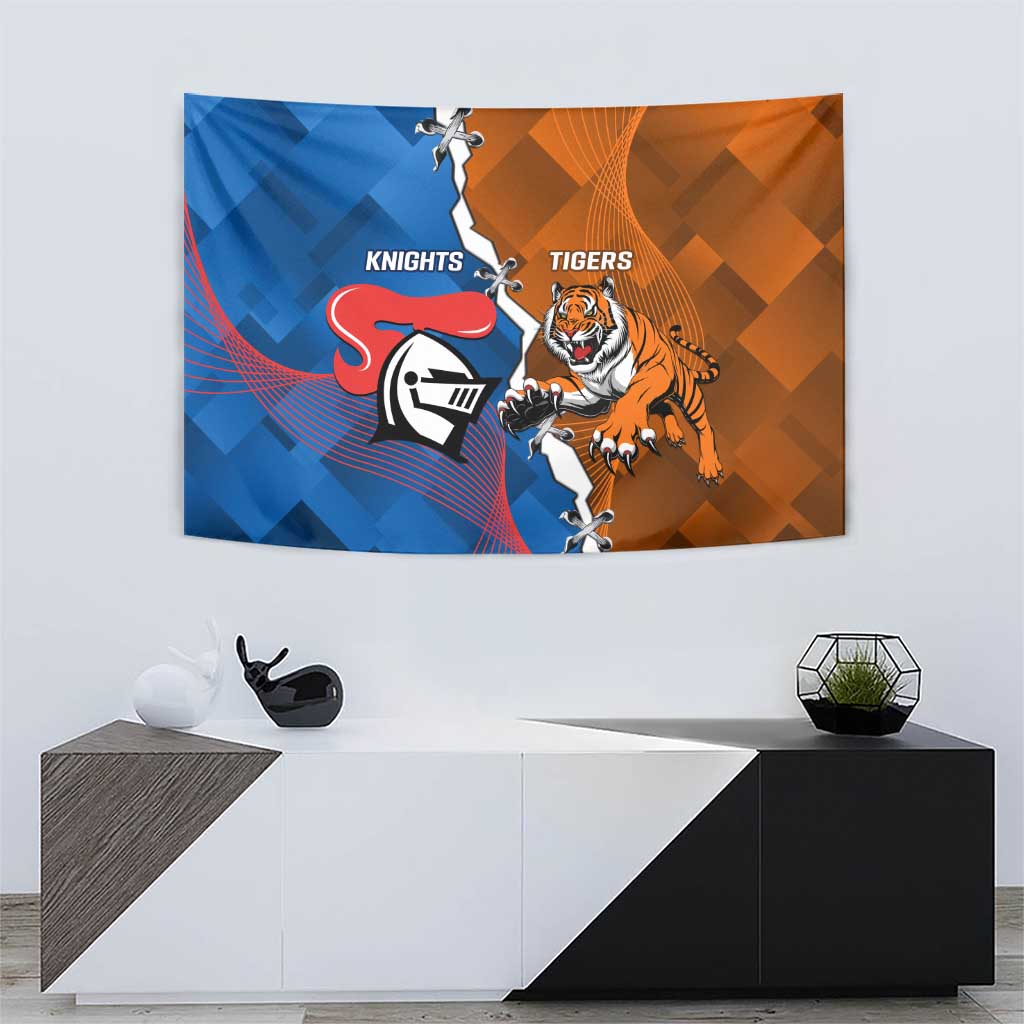 Knights and Tigers Tapestry Dynamic Sporty Version