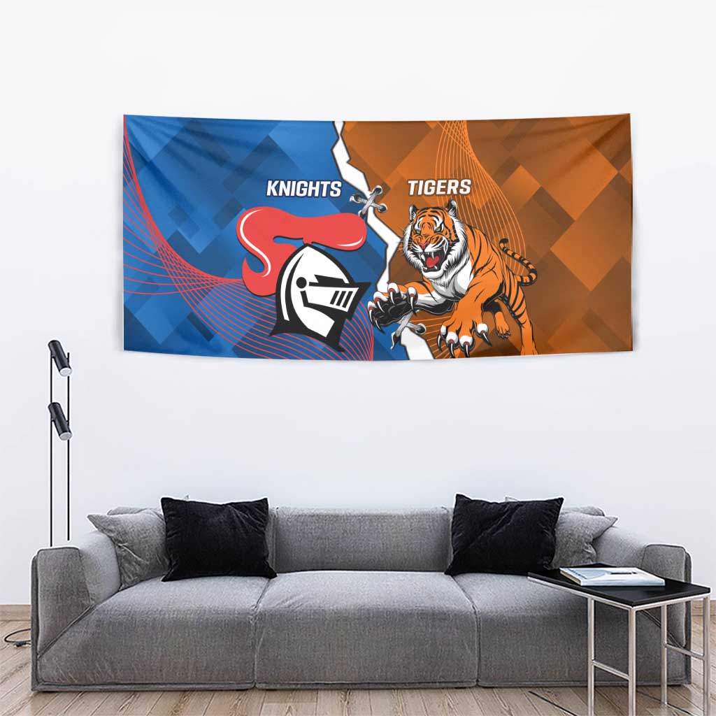 Knights and Tigers Tapestry Dynamic Sporty Version