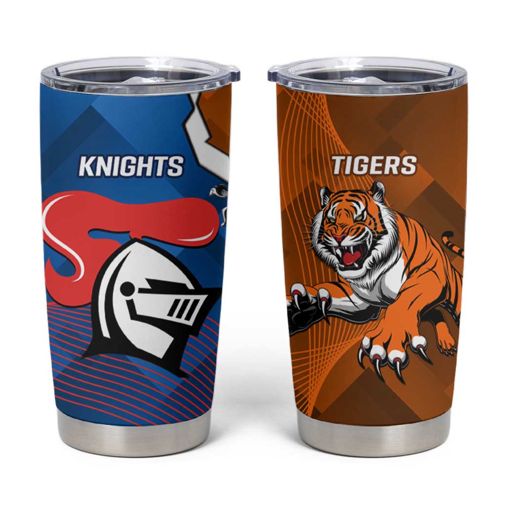 Knights and Tigers Tumbler Cup Dynamic Sporty Version