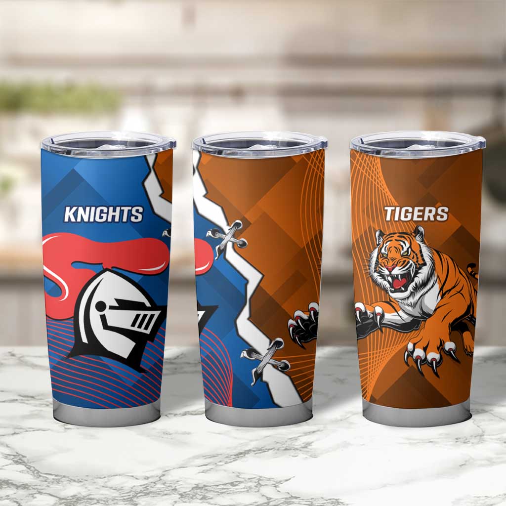 Knights and Tigers Tumbler Cup Dynamic Sporty Version