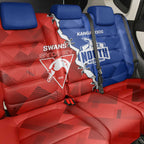 Kangaroos and Swans Back Car Seat Cover Dynamic Sporty Version
