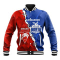 Personalised Kangaroos and Swans Baseball Jacket Dynamic Sporty Version