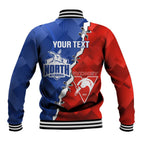 Personalised Kangaroos and Swans Baseball Jacket Dynamic Sporty Version