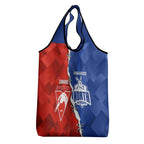 Kangaroos and Swans Grocery Bag Dynamic Sporty Version