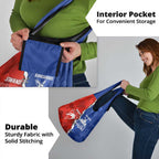 Kangaroos and Swans Grocery Bag Dynamic Sporty Version
