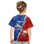 Personalised Kangaroos and Swans Kid T Shirt Dynamic Sporty Version