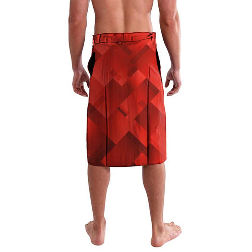 Personalised Kangaroos and Swans Lavalava Dynamic Sporty Version
