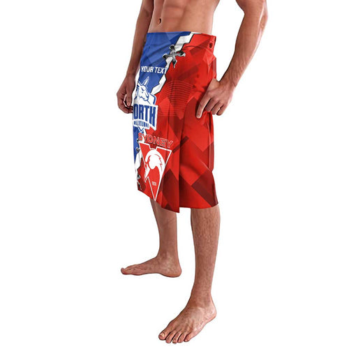 Personalised Kangaroos and Swans Lavalava Dynamic Sporty Version