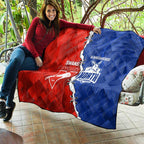 Kangaroos and Swans Quilt Dynamic Sporty Version