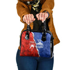 Kangaroos and Swans Shoulder Handbag Dynamic Sporty Version