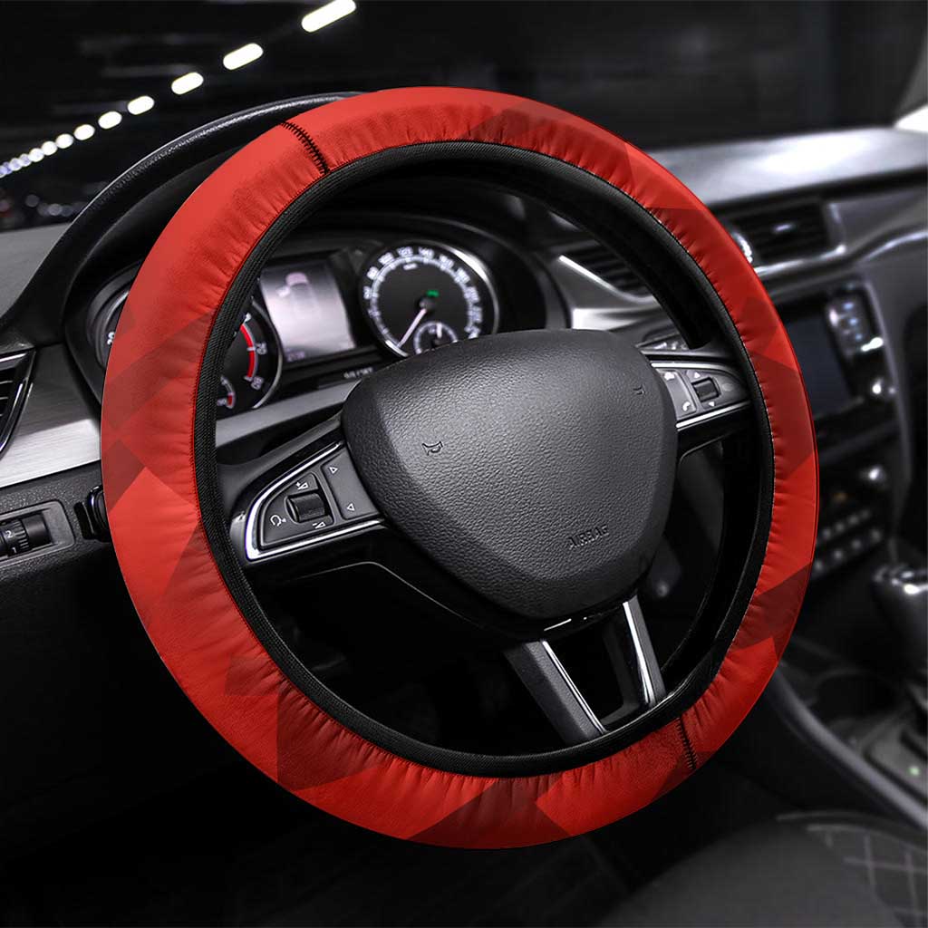 Kangaroos and Swans Steering Wheel Cover Dynamic Sporty Version