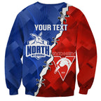 Personalised Kangaroos and Swans Sweatshirt Dynamic Sporty Version