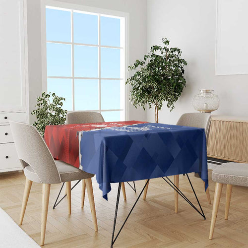 Kangaroos and Swans Tablecloth Dynamic Sporty Version