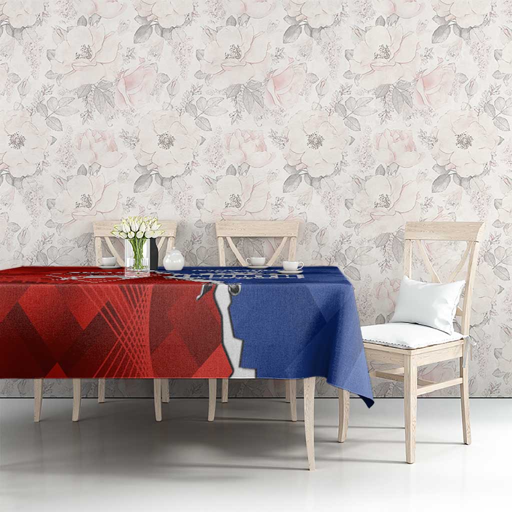 Kangaroos and Swans Tablecloth Dynamic Sporty Version