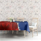 Kangaroos and Swans Tablecloth Dynamic Sporty Version