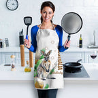 Australia Wallaby Apron Yellow Banksia Watercolor Style - Aussie Hoodie