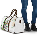 Australia Wallaby Travel Bag Yellow Banksia Watercolor Style - Aussie Hoodie
