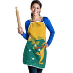 Personalised Boxing Kangaroo Apron Aussie Oi Oi Oi Sporty National Color - Aussie Hoodie